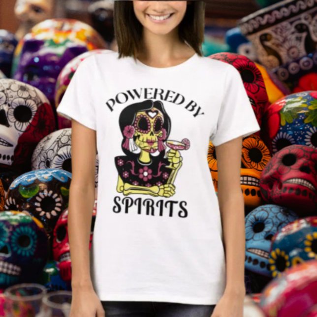 Camiseta Movida Pelo Espírito Feminino (Criador carregado)