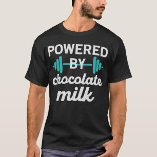 Camiseta Movido a Chocolate — Levantamento de Peso