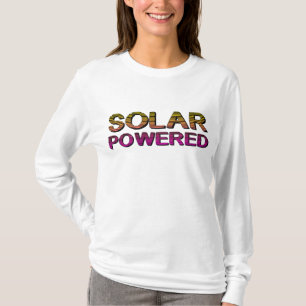 Camiseta movido a energia solar