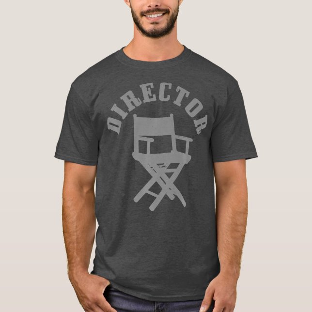 Camiseta Movie Director Chair Film Making Filmmaker Funny (Frente)