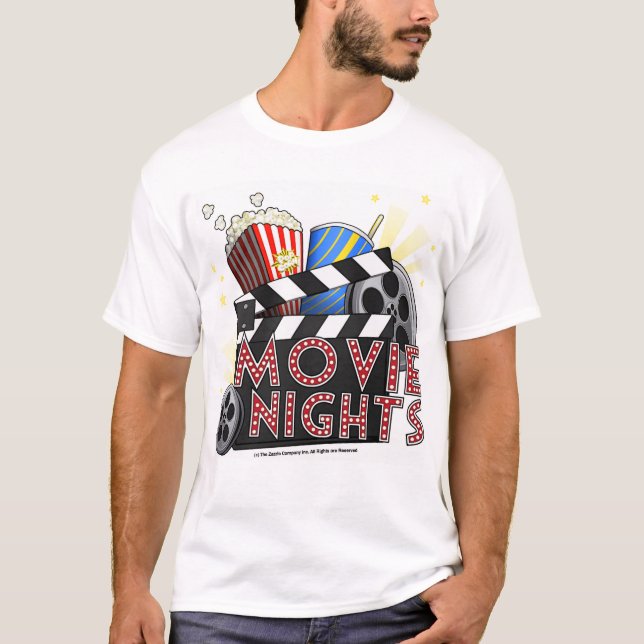 Camiseta *MOVIE NIGHTS* Graphic T Shirt (Frente)
