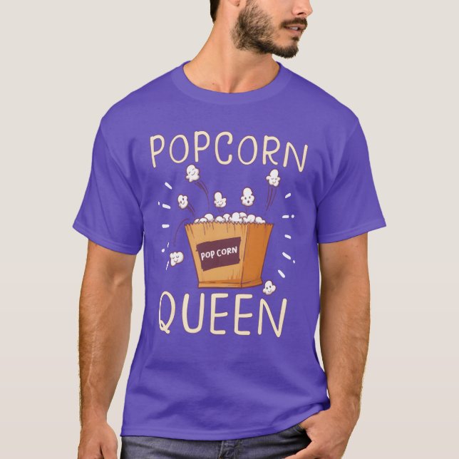 Camiseta Movie Watching Cinema Popcorn Binge Watching frien (Frente)