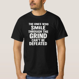 Camiseta Movimentação do ginásio do sorriso com texto branc
