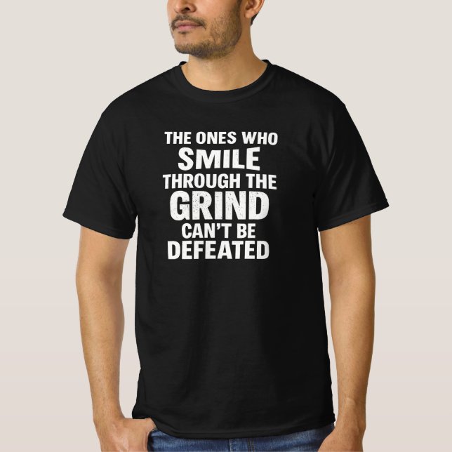 Camiseta Movimentação do ginásio do sorriso com texto branc (Frente)