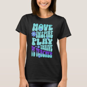Camiseta Movimentação Retroativa do Professor de ginástica 