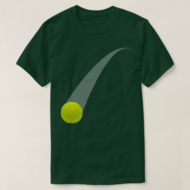 Camiseta Movimento da Bola de Tênis (Frente do Design)