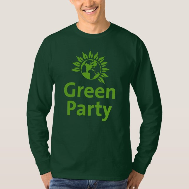 Camiseta Movimento da rebelião da extinção do Partido Verde (Frente)