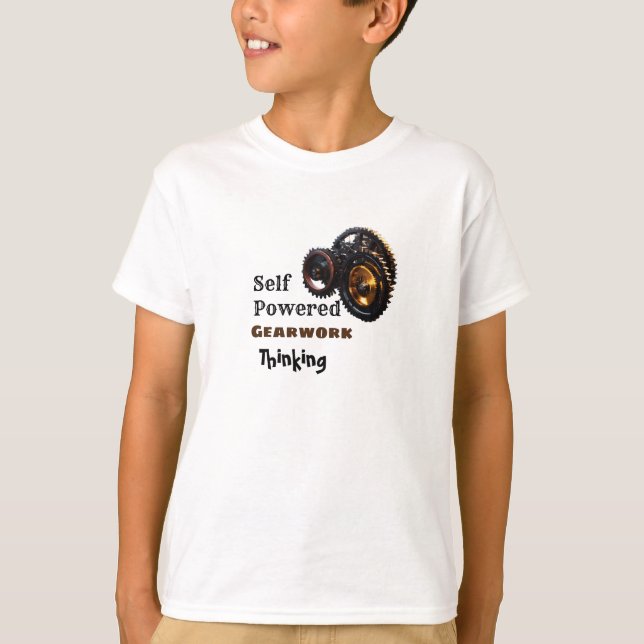 Camiseta Movimento Eterno: Mão Autoalimentada (Frente)