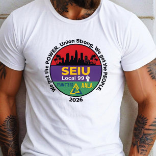 Camiseta Movimento Operário UTLA SEIU AALA