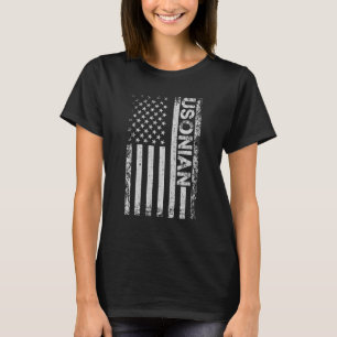 Camiseta Movimento Usoniano Sugestão De Sinalizador Dos Eua