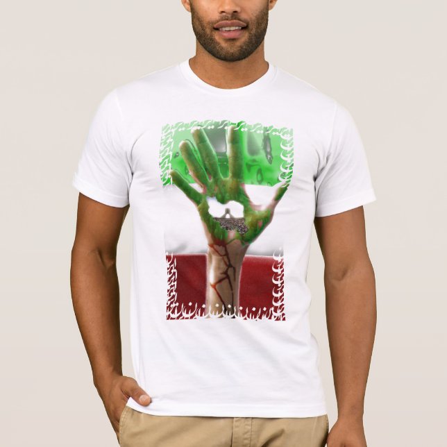 Camiseta Movimento verde de Irã (Frente)