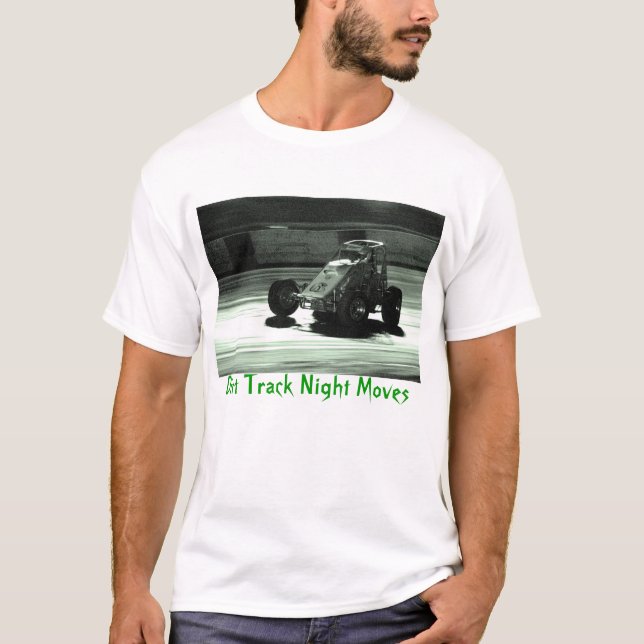 Camiseta Movimentos da noite da trilha de sujeira (Frente)