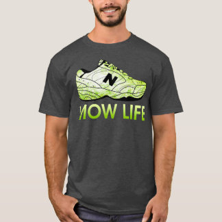 Camiseta Mow Life Grass Cutando A Vida Do Pai
