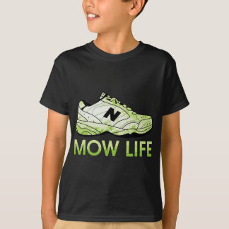 Camiseta Mow Life Grass Cutando A Vida Do Pai