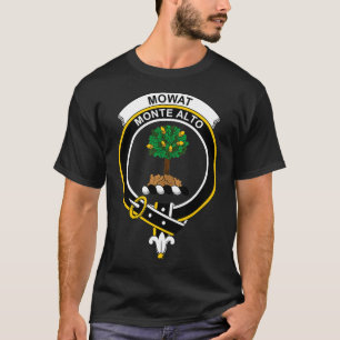 Camiseta Mowat Crest Tartan Clan Scottish Clan
