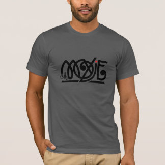 Camiseta Moxie Mens Cinza Bella Canvas T-Shirt