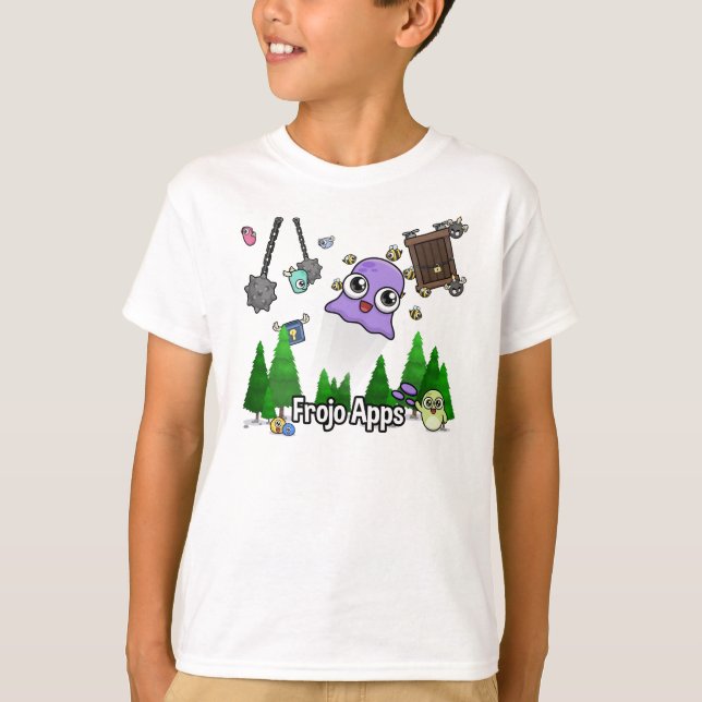 Camiseta Moy Adventure: Boy's T-Shirt (Frente)
