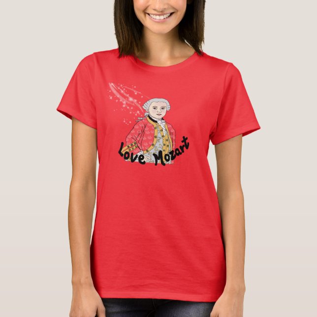 Camiseta Mozart (Frente)