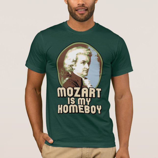 Camiseta Mozart (Frente)