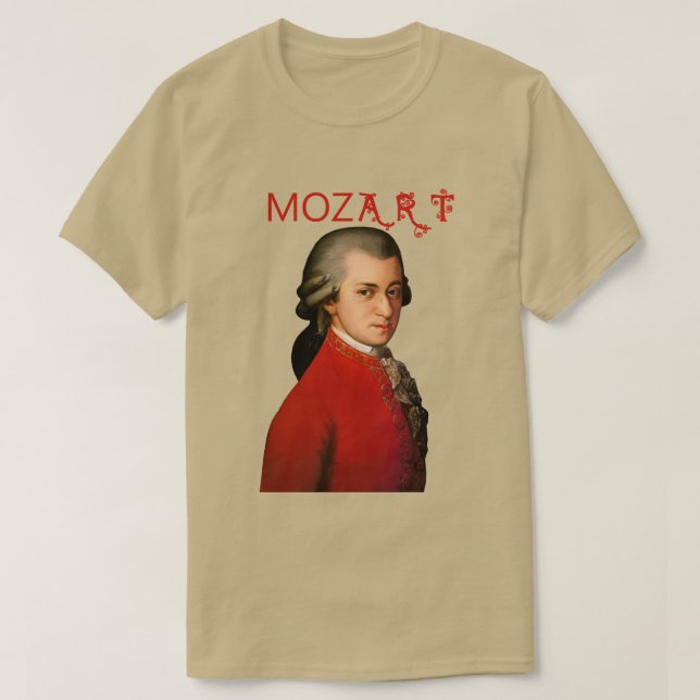 Camiseta mozART (Frente do Design)