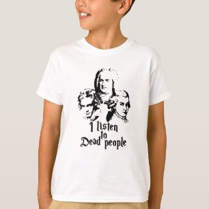 Camiseta Mozart Bach Beethoven