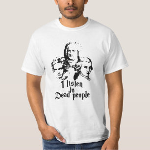 Camiseta Mozart Bach Beethoven