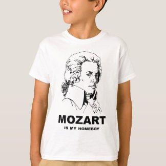Camiseta Mozart é meu ficar em casa