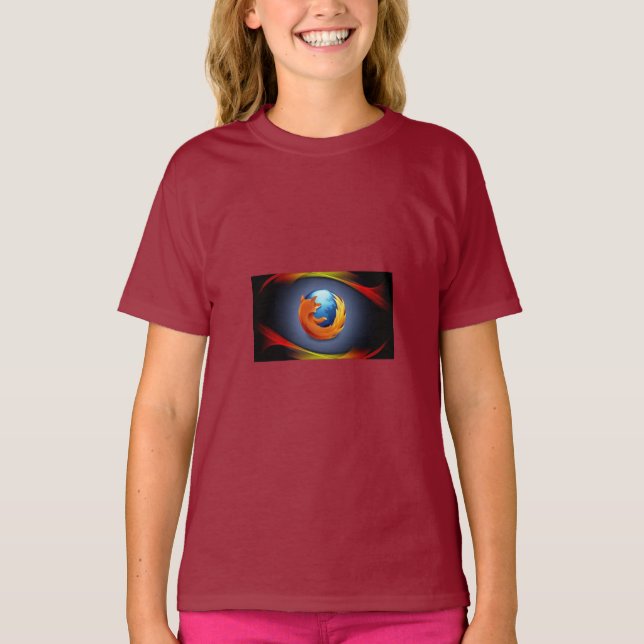 Camiseta Mozilla Firefox (Frente)