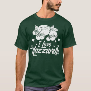 Camiseta Mozzarella Cheese Recebe Buffalo Italiano Fresco P