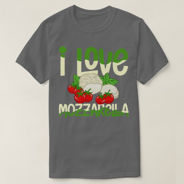 Camiseta Mozzarella Cheese Recebe Buffalo Italiano Fresco P (Frente do Design)