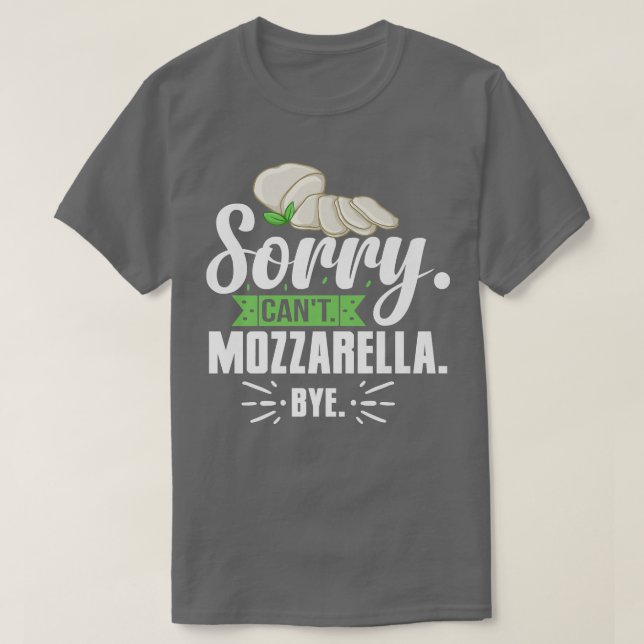 Camiseta Mozzarella Cheese Recebe Buffalo Italiano Fresco P (Frente do Design)