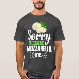 Camiseta Mozzarella Cheese Recebe Buffalo Italiano Fresco P