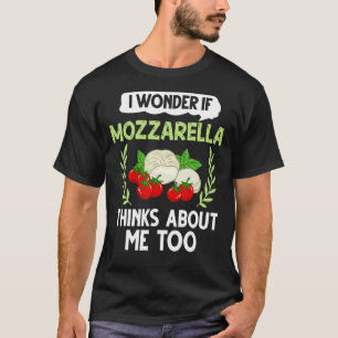 Camiseta Mozzarella Queijo Recebe Búfalo Italiano Fresco