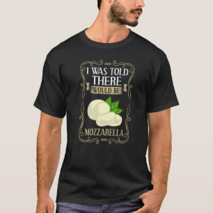 Camiseta Mozzarella Queijo Recebe Buffalo Italiano Fresco 1