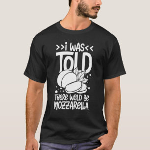 Camiseta Mozzarella Queijo Recebe Buffalo Italiano Fresco 3