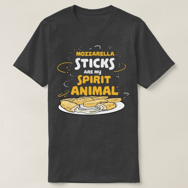 Camiseta Mozzarella Stick (Frente do Design)