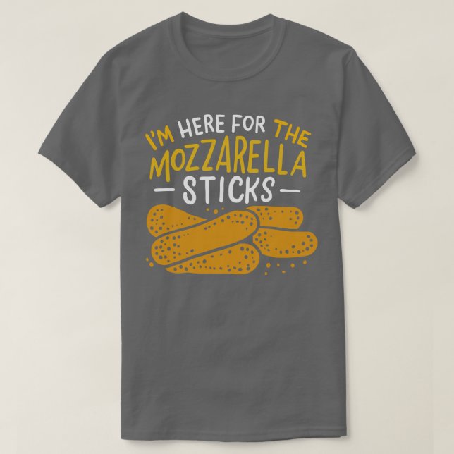 Camiseta Mozzarella Sticks 3 (Frente do Design)