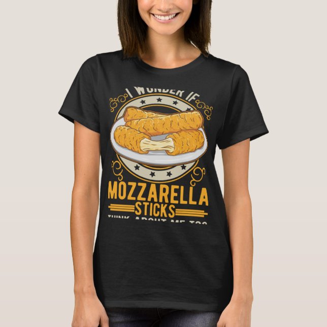 Camiseta Mozzarella Sticks Queijos (Frente)