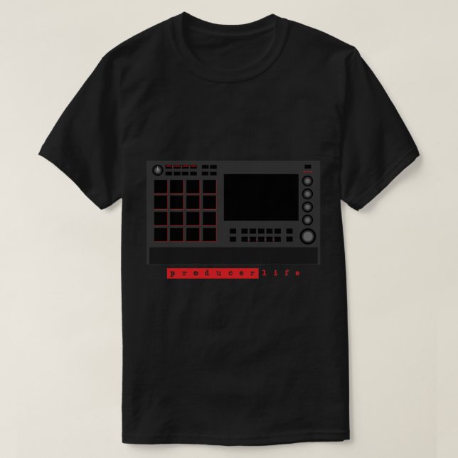 Camiseta MPC Live 2 - Producer Life Gear - Dope Beat Machin (Frente do Design)