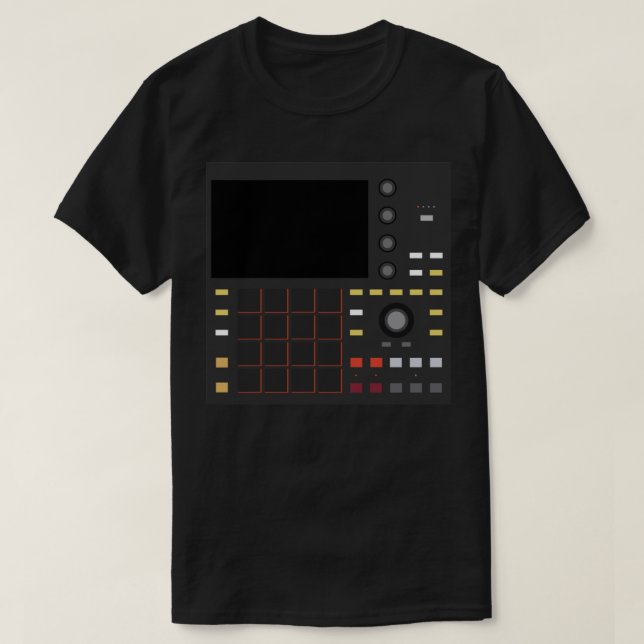 Camiseta MPC One - Producer Life Gear - Dope Beat Machine S (Frente do Design)