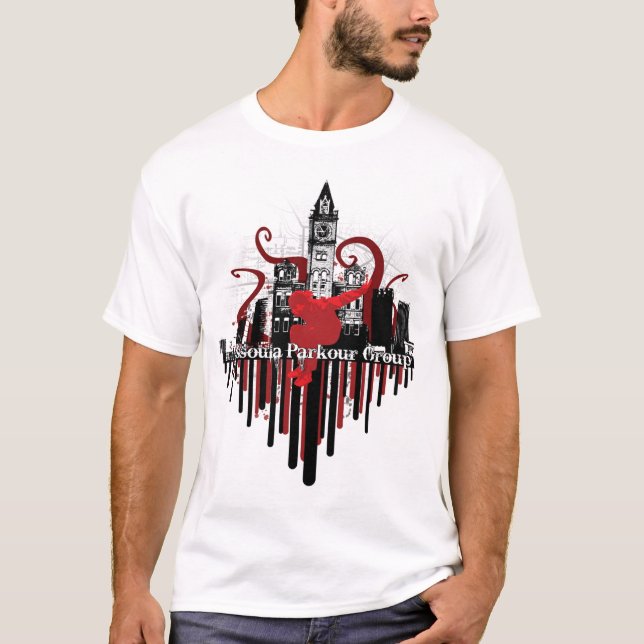 Camiseta MPG - Arquitectura da cidade do sangramento (Frente)