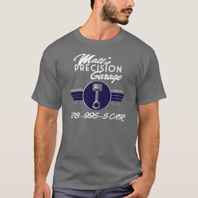 Camiseta MPG - Pistão - parte dianteira somente com (Frente)