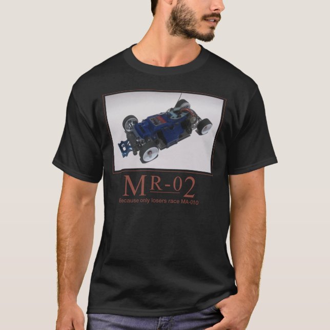Camiseta MR-02. Porque os vencidos competem MA-010. (Frente)