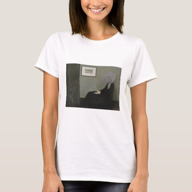 Camiseta Mr Bean Whistler Mother256 (Frente)