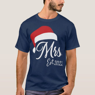 Camiseta Mr Claus & Mrs Claus Est