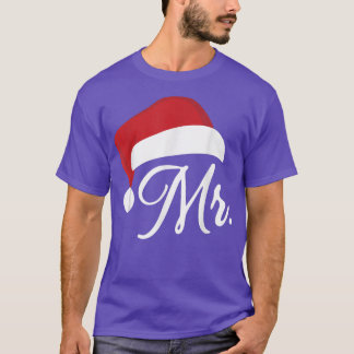 Camiseta Mr Claus & Mrs Claus Est