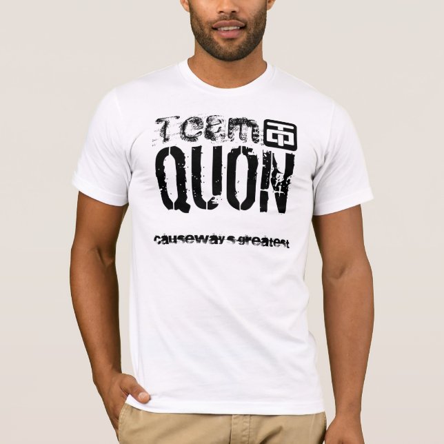 Camiseta Mr.HoT da equipe QUON (Frente)