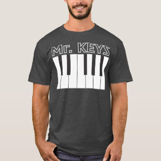 Camiseta Mr Keys Keyboard Piano Player Musical (2)