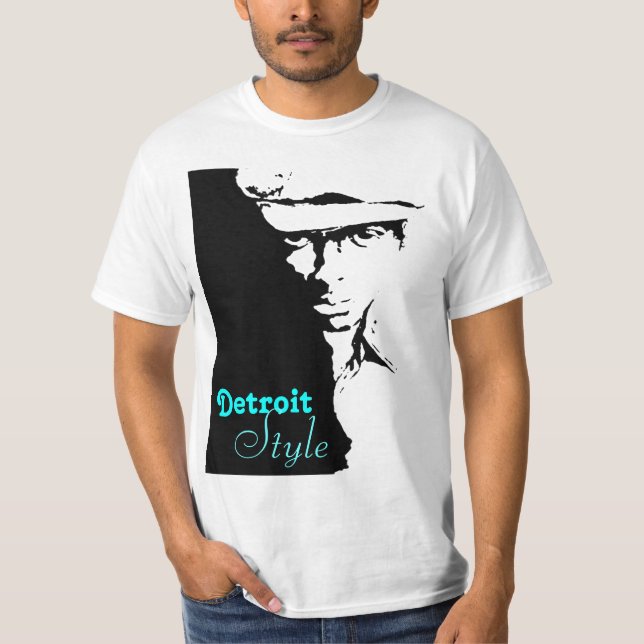 Camiseta Mr.Smooth33, Detroit, estilo (Frente)