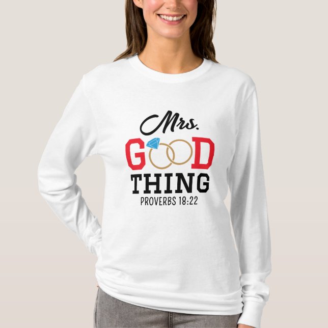 Camiseta Mrs. Good Thing Women's T-Shirt (Frente)